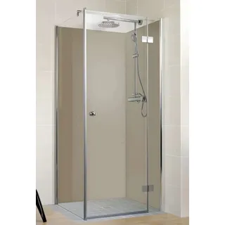 Schulte Decodesign Duschrückwand Farbe Set Eck taupe - Duschkabine