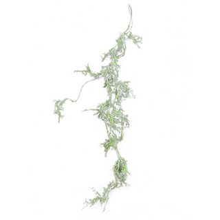 Kunstblume »Moos Girlande Hellgrün 150 cm Kunstpflanze Flora« Moos, HTI-Living, Höhe 150 cm grün