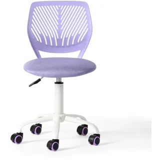 FurnitureR Home Office Stuhl, ergonomischer höhenverstellbarer Drehstuhl mit Rollen, moderner Computerstuhl für Arbeitszimmer und Büro