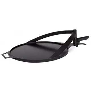 Grillplatte D 50 cm für Feuerschale Montana X Platte aus Stahl zum Befestigen am Mast CookKing