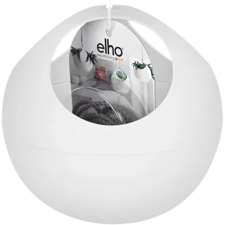 elho B.for Soft Air 18 blumenampel - Blumentopf Hängend - 100% recyceltem Plastik - Ø 18.0 x H 17.5 cm - Weiß/Weiss