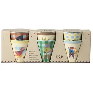 Rice Kinderbecher 0,16 l Blau/Grün 6 St.