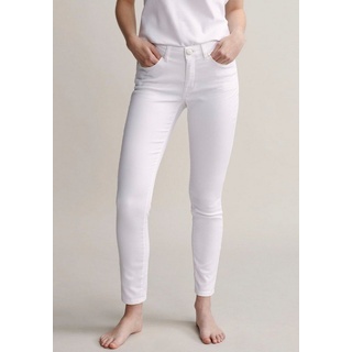 OPUS Skinny-fit-Jeans Elma clear im Five-Pocket-Design weiß 42