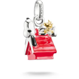 Thomas Sabo Snoopy/Woodstock auf der Hundehütte - Connect Mehrfarbig Silber CC1305-427-10