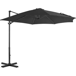 vidaXL Ampelschirm Ø 300 cm anthrazit