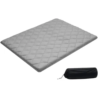 Vevor japanische Futon-Matratze (2032 x 1524 x 63,5 mm), faltbare Tatami (Queen Size), Bodenmatratze mit Aufbewahrungstasche & Befestigungsmaterial, 9-lagige Bodenmatte zum Schlafen, Schlafsaal, Meditation, Yoga,