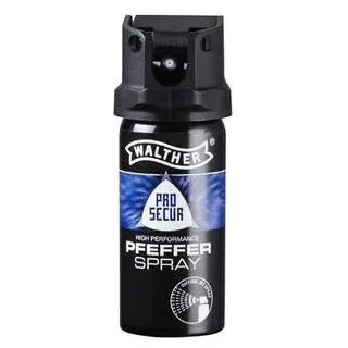 WALTHER Pfefferspray mit UV Markierung, konischer Strahl,Sprühweite ca. 3 m