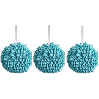 Buhdjfnke Küchenhandtuch, Saugfähig, Fusselfrei, Handtuch, Badezimmer, Süßes Handwaschtuch, Hängehandtuch, Blau