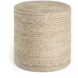 HANSE HOME Pouf Looma Jute 40 x 40 x 40 cm Beige