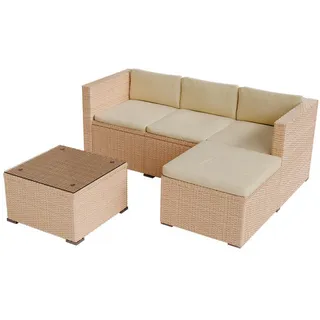 Juskys Punta Cana M Lounge-Set creme/sand