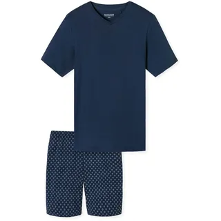 SCHIESSER Shorty Casual Essentials Dunkelblau L