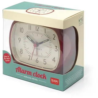 Legami Reisewecker Vintage Red