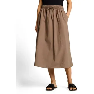 Tom Tailor Midi Rock Damen Braun 40