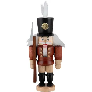 Christian Ulbricht GmbH Nussknacker Soldat 18,5 cm rot