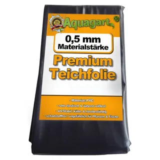 Aquagart Teichfolie Schwarz 8 x 6 m