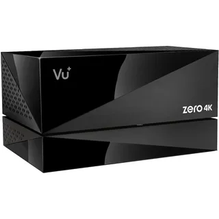 VU+ Zero 4K Combo Kabel- und Antennen-Receiver Premium-Komplettpaket UHD 2160p inkl. PVR-Kit mit 1 TB Festplatte – DVB-C/T2 Hybrid-Tuner, HDR10, HLG, CI+ Slot, Linux Enigma2, schwarz