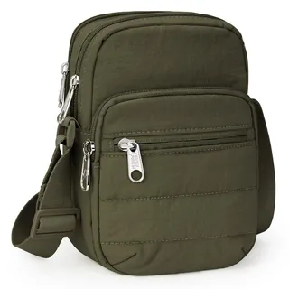 KALIDI Handytasche zum Umhängen,RFID-Blockierung große Kapazität Handy Umhängetasche Damen Puffer Tasche,Handytasche mit Geldbörse zum Umhängen - 23x16x7cm