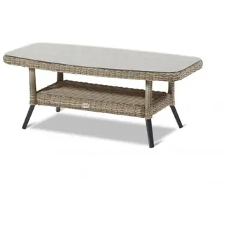 Hartman London Kaffeetisch 130x65x50cm mit Glaspaltte