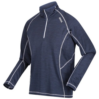 Regatta 2-in-1-Pullover Yonder Powerstretch Midlayer Shirt für Herren leicht und atmungsaktiv blau 3XL