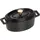 15 cm oval schwarz