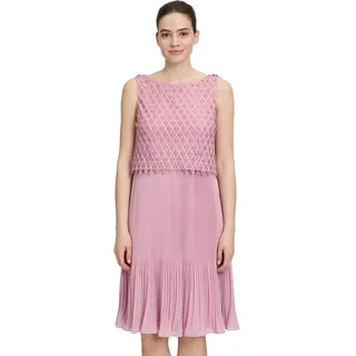 Vera Mont Cocktailkleid Plissee Rosa 36