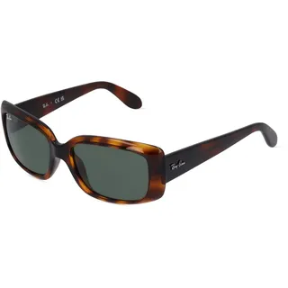 Ray-Ban RB 4389 Damen-Sonnenbrille Vollrand Eckig Kunststoff-Gestell, braun