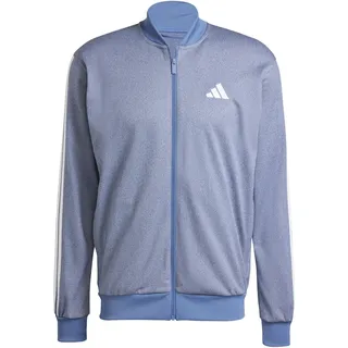 Adidas Herren Tricot Regular FIT Track TOP Melange, Dark Blue Melange, S