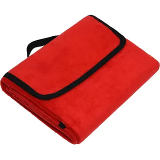 James & Nicholson Picknickdecke rot One Size