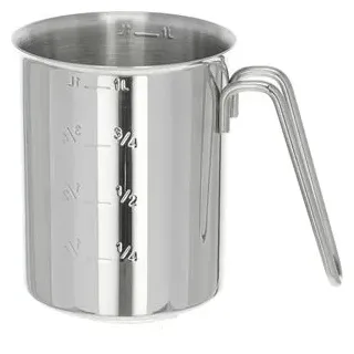 Contacto Messbecher 2620/100, 1 Liter, Edelstahl