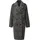 Karierter Oversize Mantel schwarz M