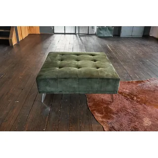 KAWOLA Hocker WIOLO velvet moosgrün