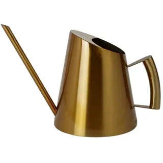 CHIMHOON 0,9/1,5 L Edelstahl Gießkanne, Gold Edelstahl Gießkanne für Zimmerpflanzen, Zimmergießkanne, Blumenkanne Design Kanne, Zimmerpflanzen Tool, Giesskanne, Blumengießkanne (1500 ml)