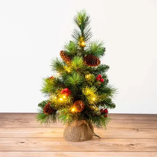 NÄVE Weihnachtsbaum 45 cm bunt