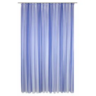 Wirth Eloise Gardine Faltenband 300 x 120 cm blau