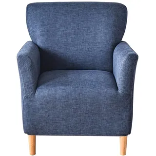 Meigeh Sesselbezug Sesselhusse Sessel Überzug Stuhl Bezüge Stretch 1-Sitzer Sofa Bezüge Stuhlschutz Sesselbezug Sofabezug Stretch Gitter grau