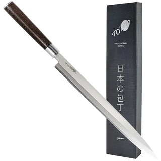 Totiko Japan Knives, professionelles Japanisches Küchenmesser - Sashimi YANAGIBA Sakai Messer mit 30 cm Klinge - 10 inch