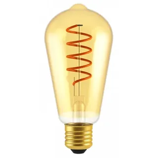 Blulaxa LED Filament Vintage Edison Lampe 48942 5 W E27 warmweiß