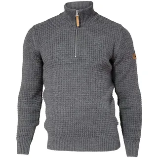 Ivanhoe Moritz Half Zip Strickpullover Weiß XXL