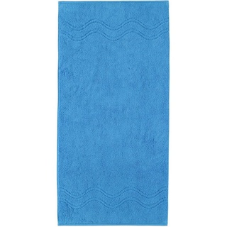 ROSS Handtücher Cashmere Feeling 9008, 100% Baumwolle blau 50.00 cm x 100.00 cm