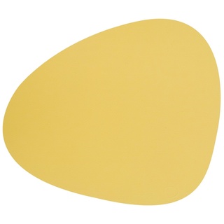 Platzset, NUPO Tischset Curve L yellow 37 x 44 cm, LIND DNA gelb
