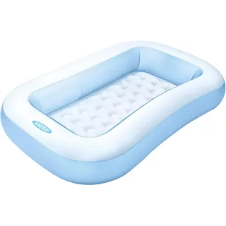 Intex Rectangular Pool - Kinder Aufstellpool Planschbecken - 166 x 100 cm x 25 cm - Für 2+ Jahre