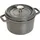 14 cm rund graphitgrau