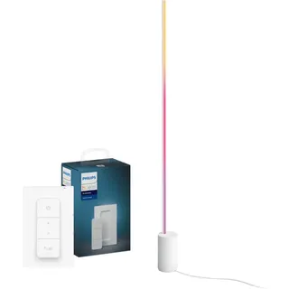 Philips Hue Gradient Signe White & Color Stehleuchte Weiß + Dimmer