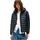 Stripe Jacket mit Kapuze blau M