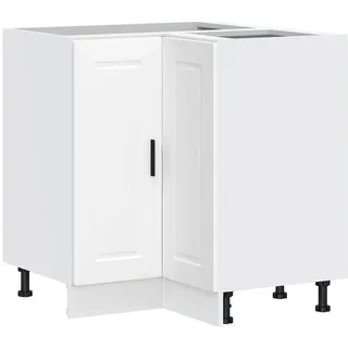 vidaXL Eckunterschrank Porto 0 x 0 x 0 cm Weiß
