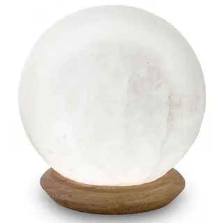 Wagner Life Design HIMALAYA SALT DREAMS Salzkristall-Tischlampe Weiß
