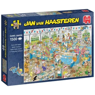 JUMBO Spiele Jan van Haasteren Backe Backe Kuchen, 1500 Teile Puzzle
