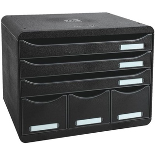 Ablagesystem »Storebox Maxi« schwarz, EXACOMPTA, 35.5x27.1x27 cm