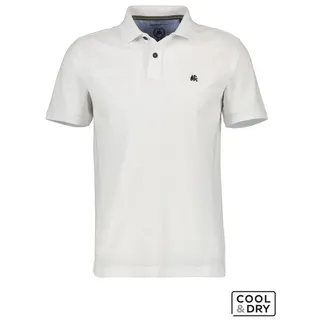 Lerros Klassisches Poloshirt für Herren in *Cool & Dry* Piquéqualität - White - L