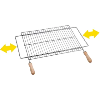 Sauvic Grillrost 70 x 40 cm Edelstahl silber